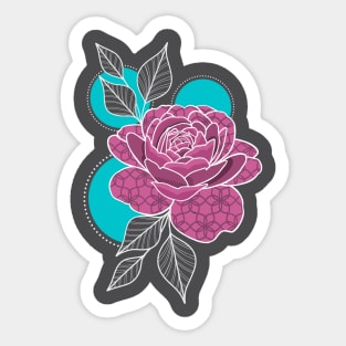 Bold Bloom Sticker